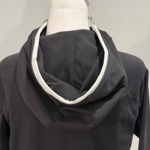 NWT Women’s Fíla Funnel Neck Active Hoodie Black Size Small - Picture 5 of 14